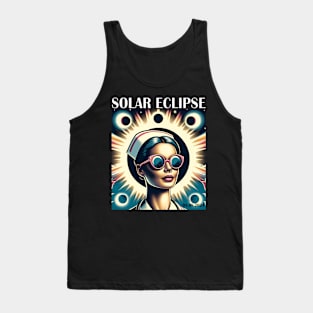 Total Solar Eclipse Nurse Doctor April 8 2024 Tank Top